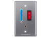 Placa Tapa DB25 paralelo + Interruptor (switch) luminoso + Jack audio 3.5 mm